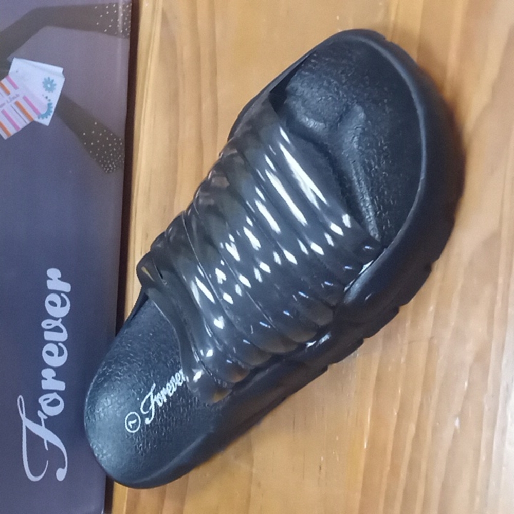 Women clear sandal